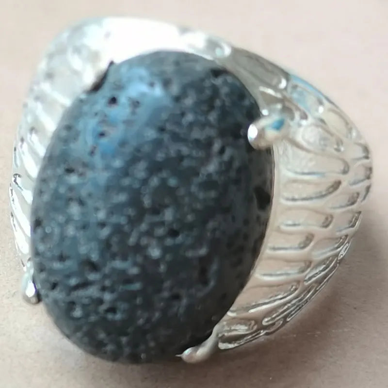 Beautiful jewelry  Malachite Bead Ring  PWB1193