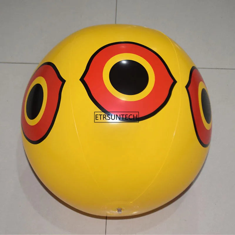 50pcs Inflatable Bird Repellent Ball Scare Eye Balloons Stops Pest Bird Problems Fast Reliable Visual Deterrent Tool