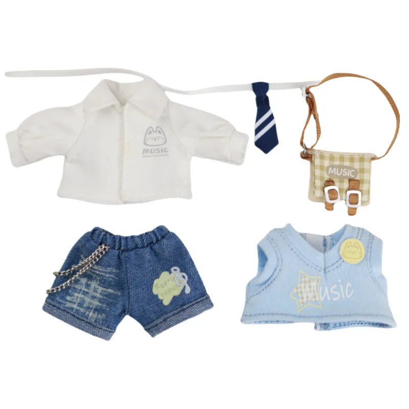 Game Love And Deepspace Surrounding Baby Clothes Ob11 Baby Clothes Set 12 Points Bjd Baby Wa Game Surrounding Doll Clothes