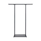 Metal Coat Rack, Freestanding Coat Rack, Modern Coat Stand with Base，used in hallways, bedrooms，Steel，modern， jackets, scarves