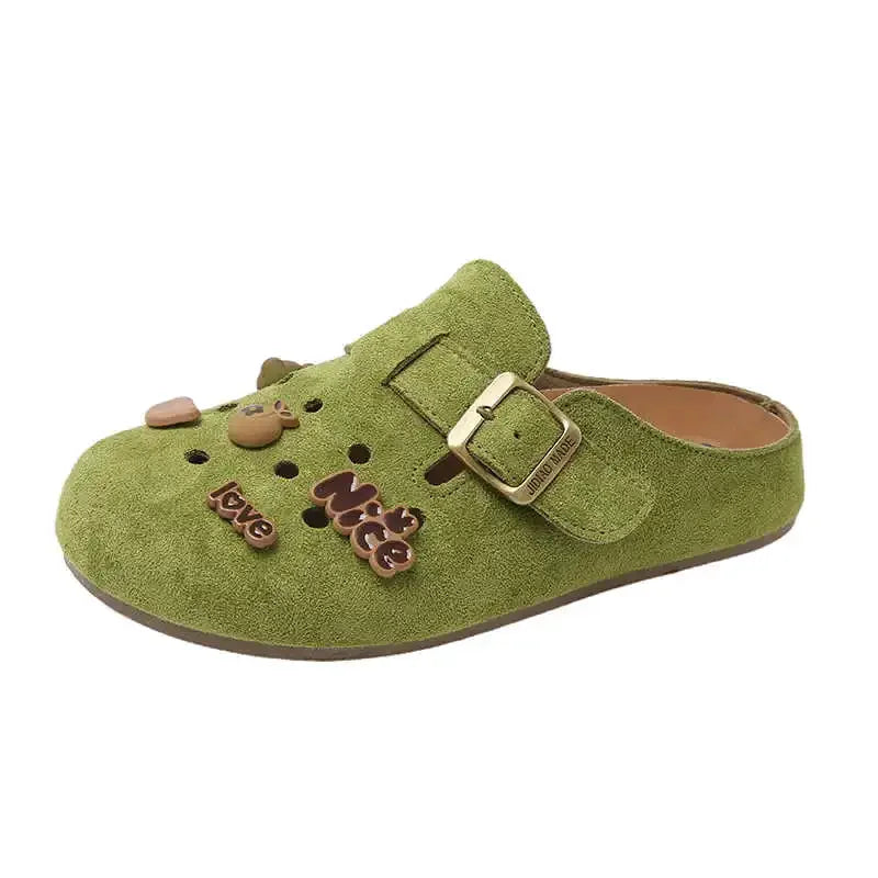 Backless Ribbon Sneakers Sandals For Women Slippers For Women's House Couple Shoes Sports Unique High Brand New Style