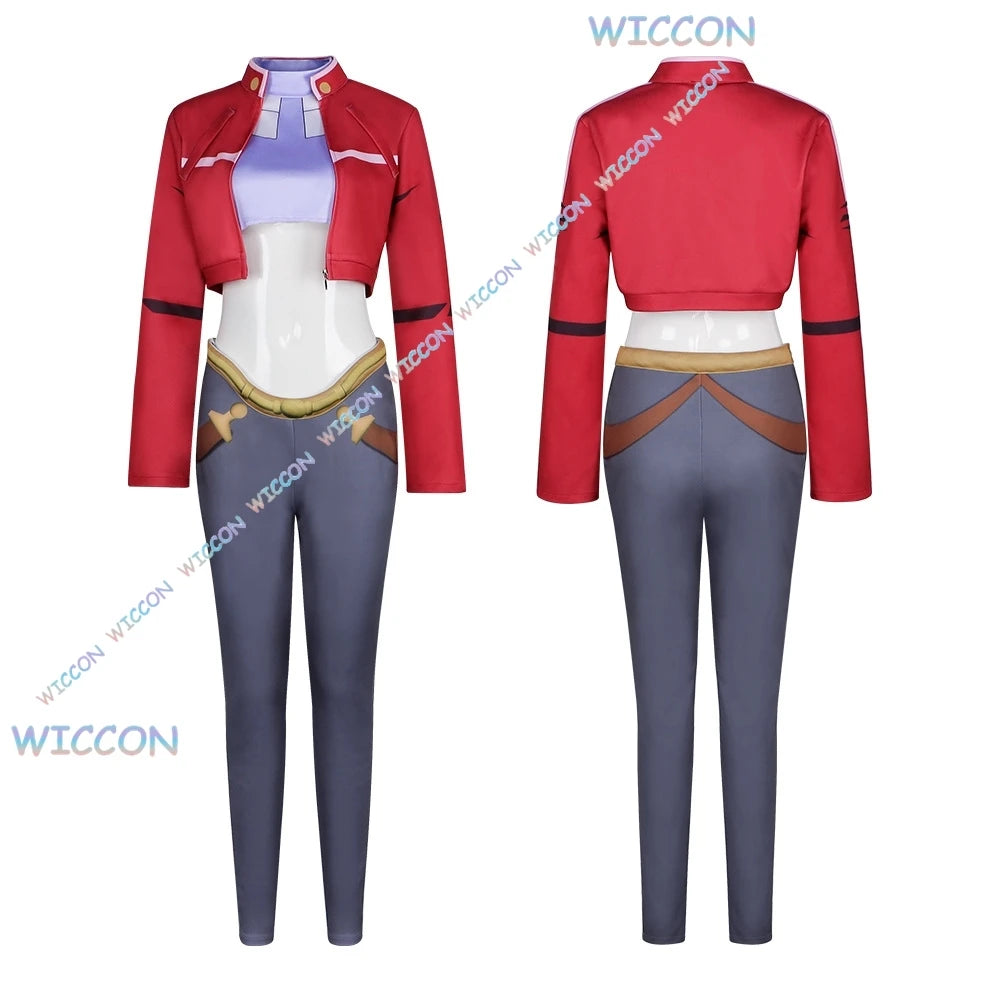 2025 July Anime Clothing Bullet B/B Baretto Cosplay Noah Costume Women Halloween Carnival Role PLay Outfit Coat Pants Fullset