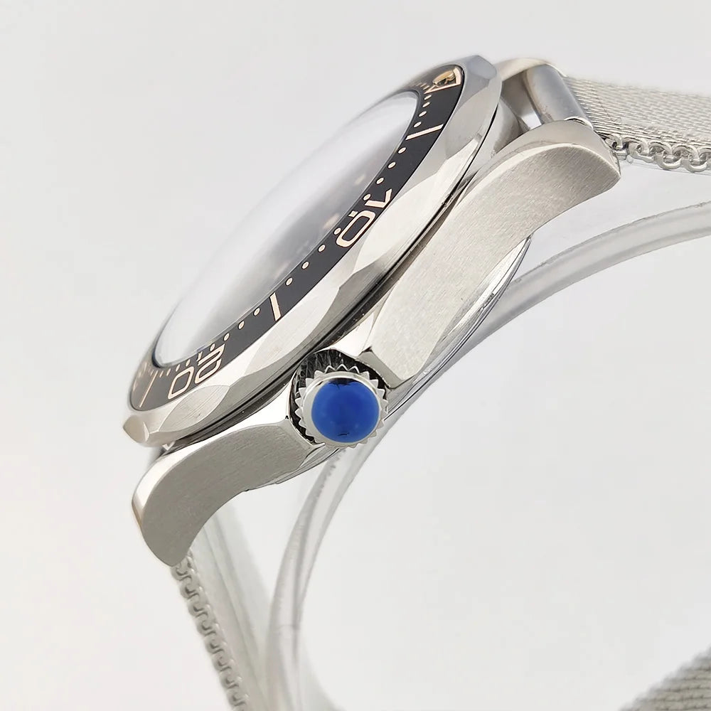 42mm NH35 watch luxury Mechanical Automatic watch Stainless steel 10bar waterproof Miyota 8215 watch ceramic bezel Men's watch