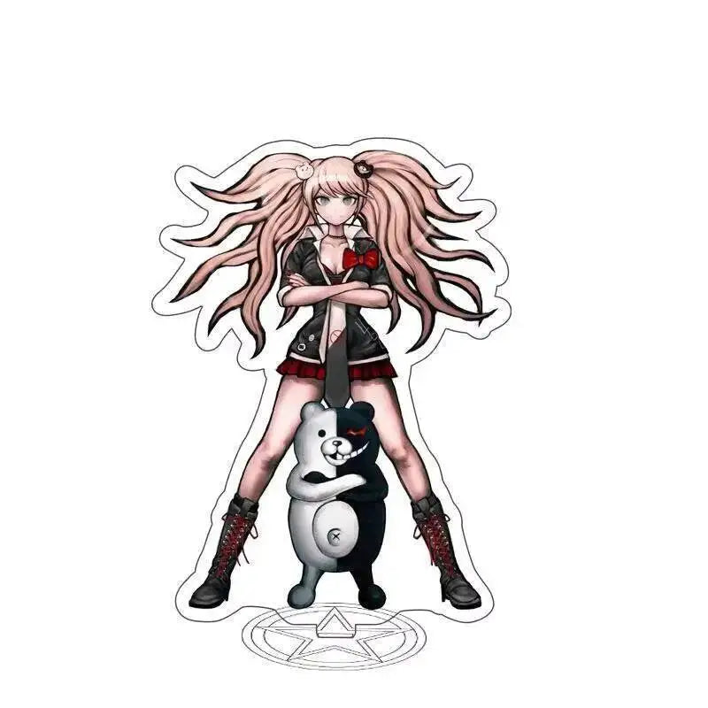 Anime Danganronpa V3 Kokichi Oma Saihara Shuichi Acrylic Stand Ornaments Action Figures Cartoon Model Christmas Gifts Girls