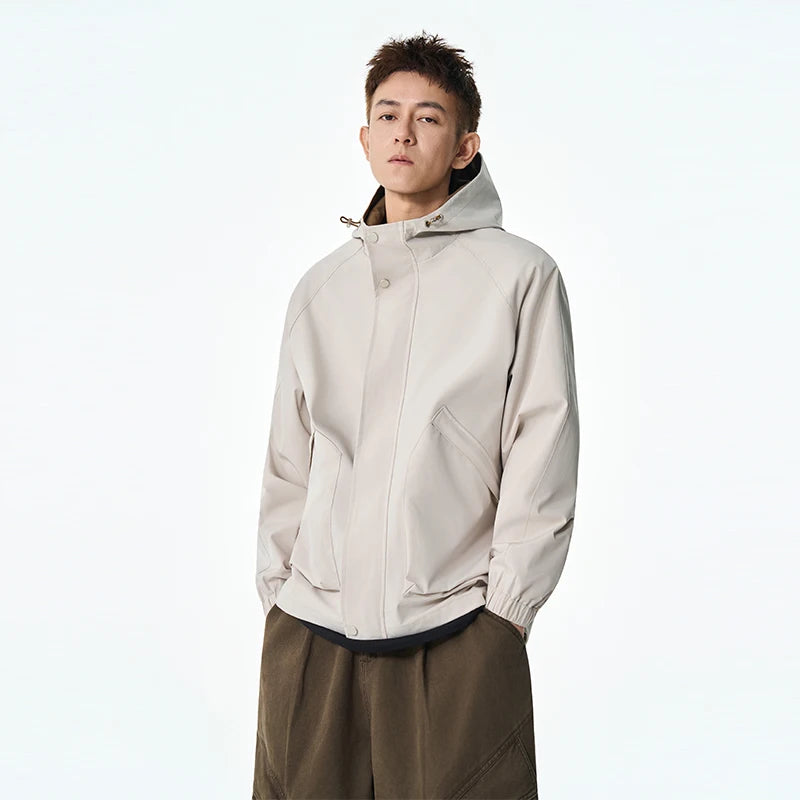 Men's Waterproof Jacket New Workwear Jacket Autumn Thin Long Sleeve Baseball Uniform Cycling Jacket Slim Fit Luxury Clothes