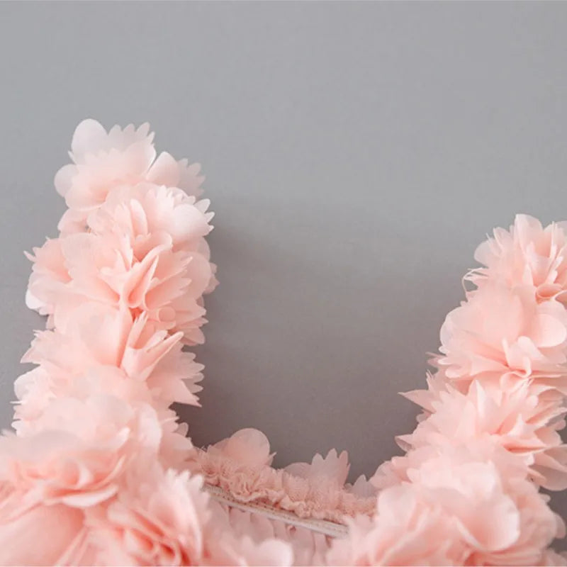 Baby Girl Princess Strap Flower Tutu Dress Infant Toddler Child Summer Sleeveless Vestido Party Dance Birthday Baby Clothes 1-7Y