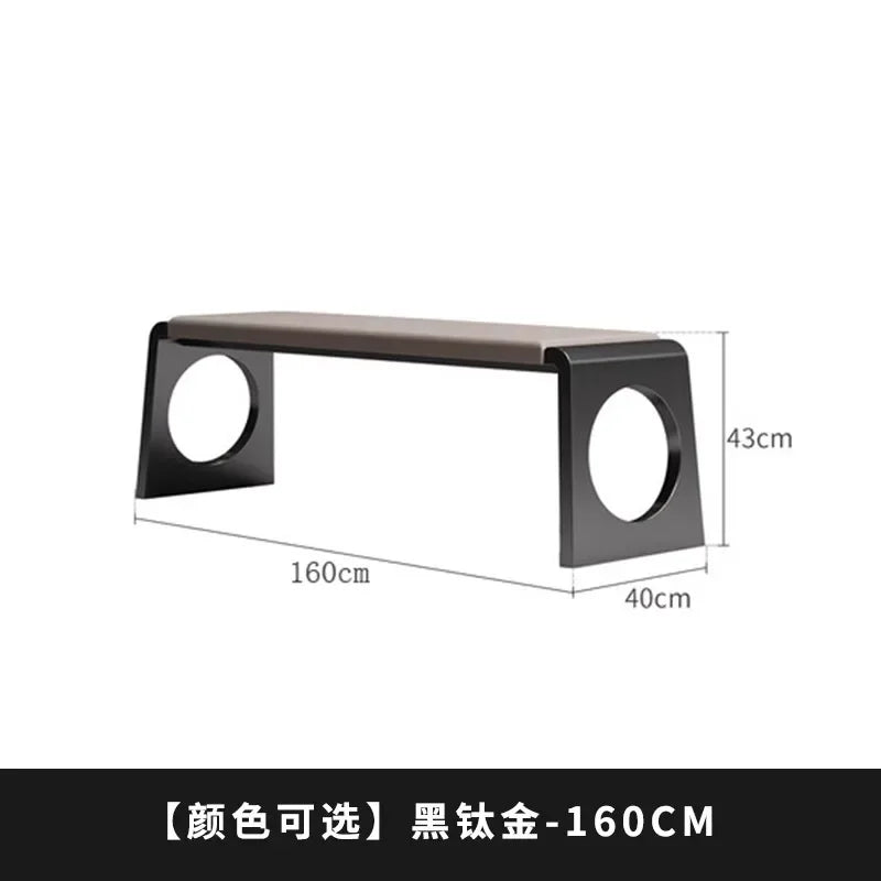 Minimalist Space Saving Foot Stool Nordic Bench Seat Lounge Big Size Step Stool Fashion Ornaments Muebles De Salon Accessories