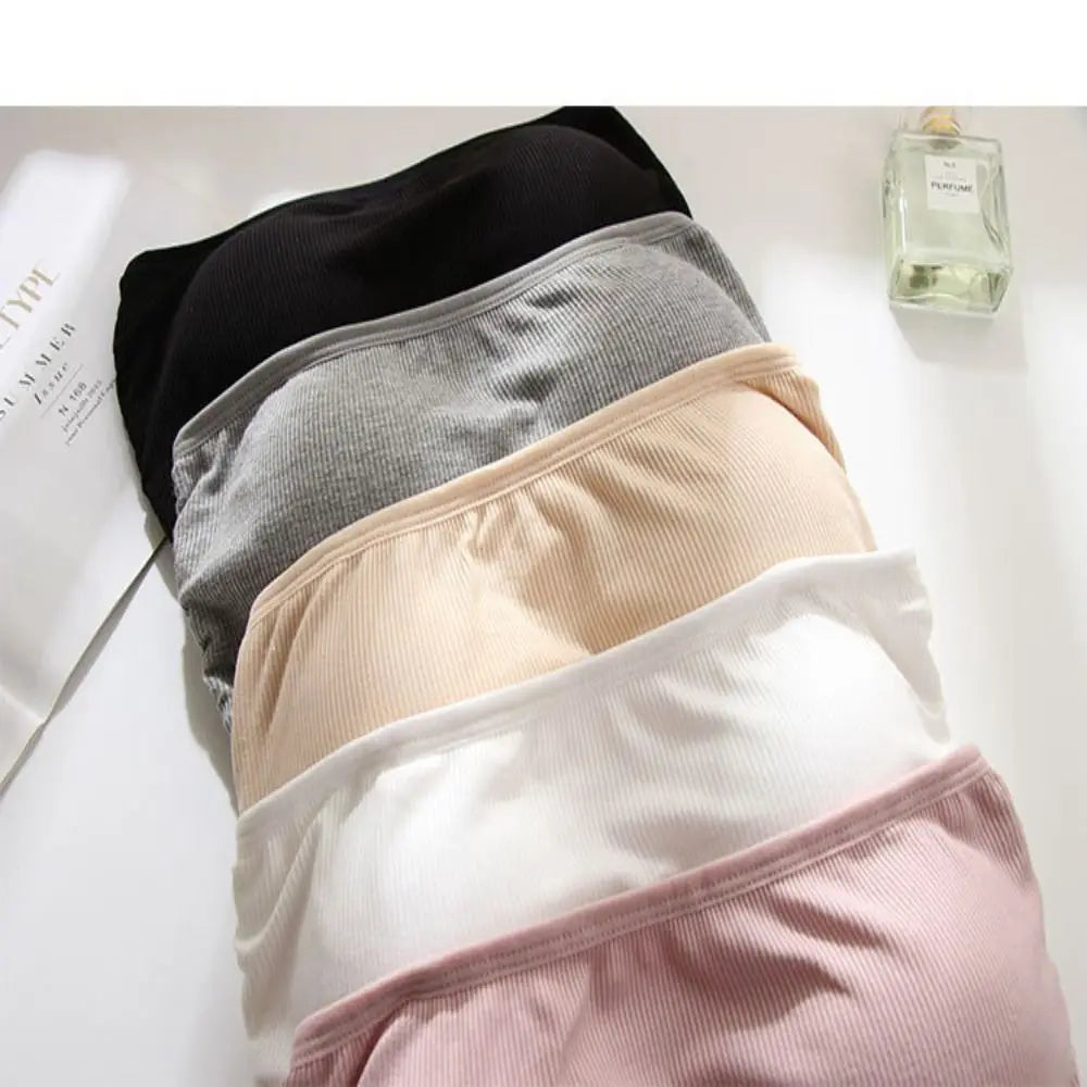 Invisible Chest Strapless Bra Fashion Cotton Sexy Tube Top Inside Dress Female Lingerie Chest Wraps Summer