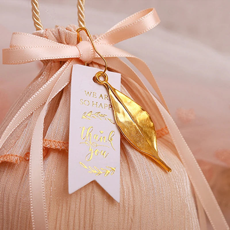 5pcs new gift bag candy biscuit packaging bag wedding birthday party baby shower cloth gift packaging bag gift for guests