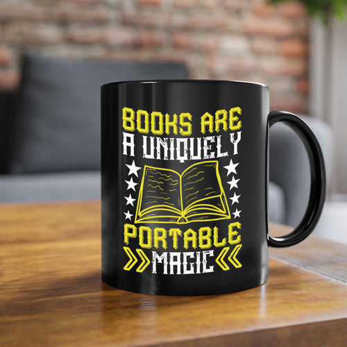books are a uniquely portable magic 75#- Reading - Books-Mug / Coffee