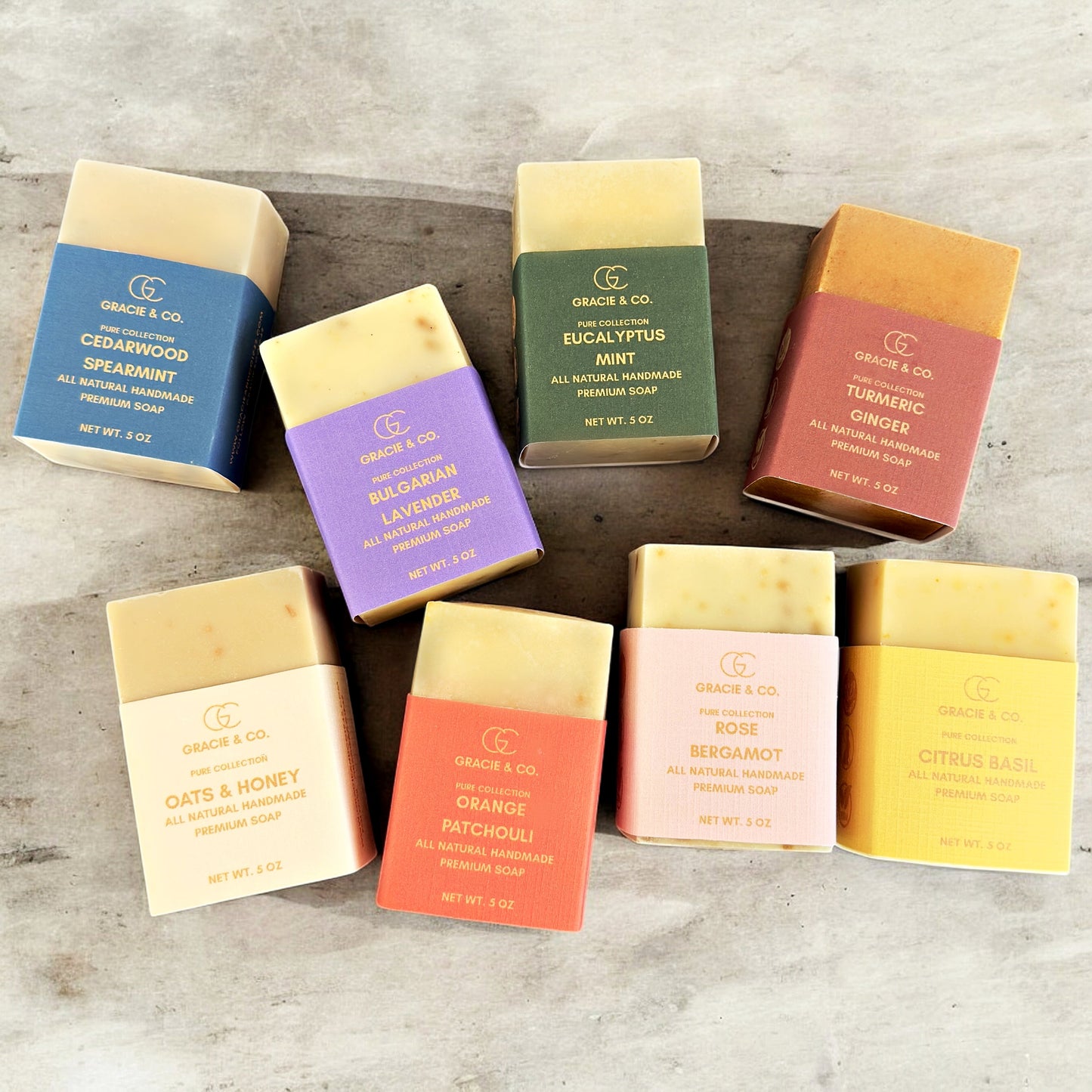 Chunky Soap On A Rope Rose Bergamot