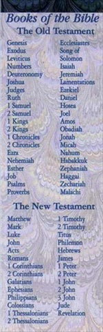 Broadman Holman 465019 Bookmark Books Of The Bible Purple