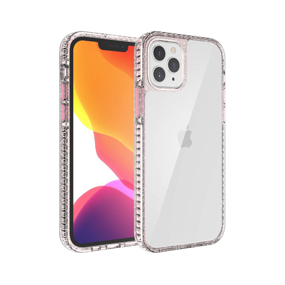 Transparent Shockproof Clear Back Shell Case for iPhone 12 Pro Max 6.7