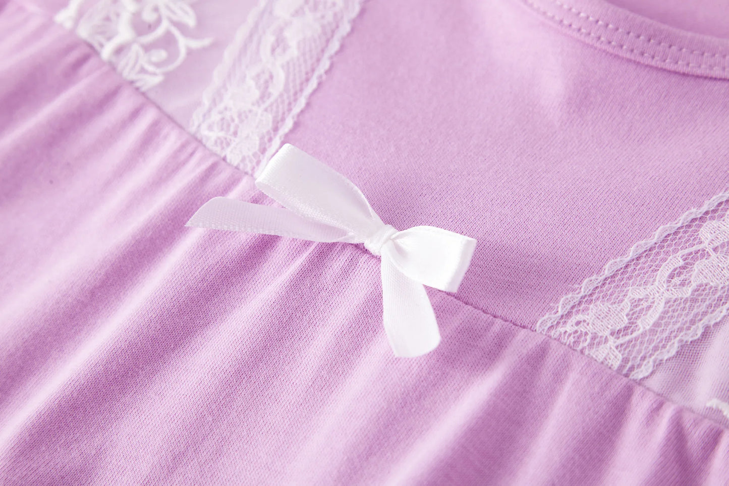 Children's Skirt, Children's Nightgown, Summer Lace, Baby Girl, Children's Home Clothes, Children's Clothing, Girls' Short-Sleeved Nightgown