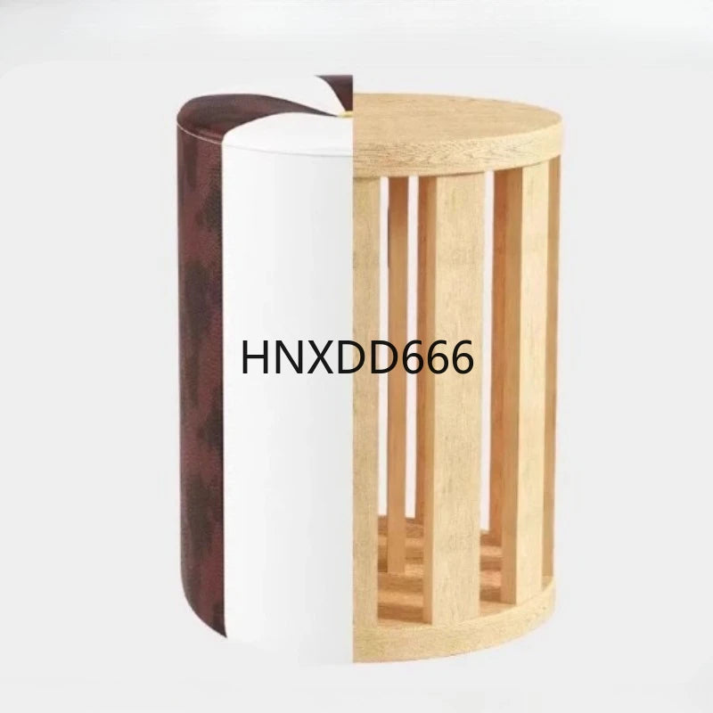 nordic Footrest Stool Hallway kitchen makeup living room vanity chair Wooden luxury home offer Interior items foot furniture