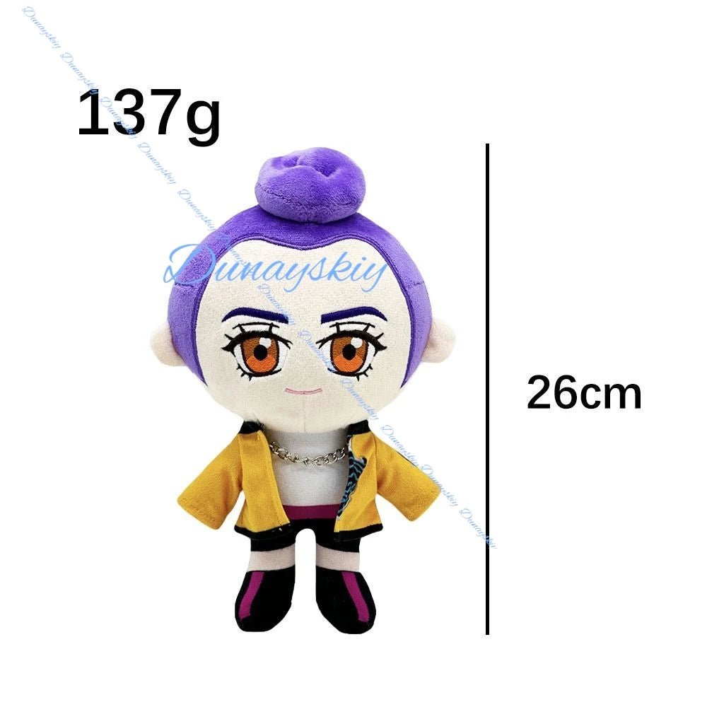 Kpop Demon Hunters Cosplay Wig Set - Rumi/Zoey/Mira Heat-Resistant Synthetic Hair for Anime Con & Halloween Costume