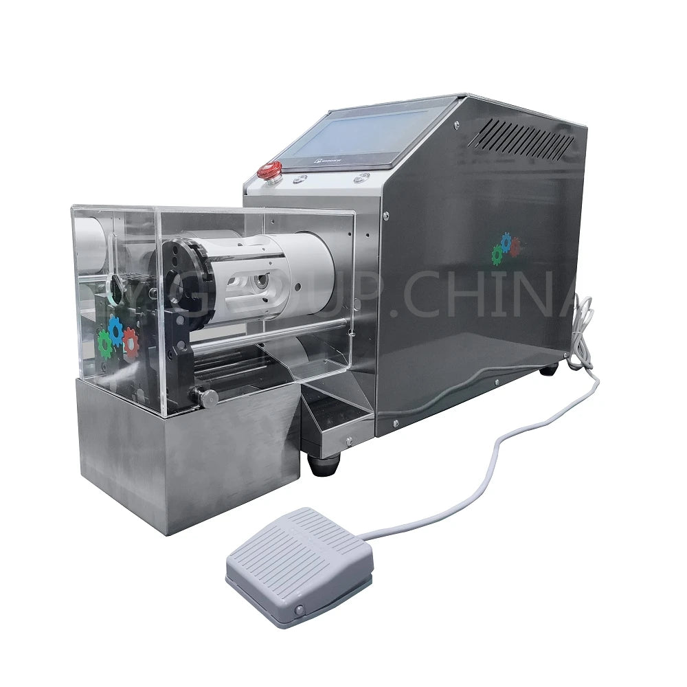 Y 4806/8023/11023/15030 Coaxial Wire Electrical Touch Screen Rotate Peeling Stripping Machine For New Energy Vehicle Wire