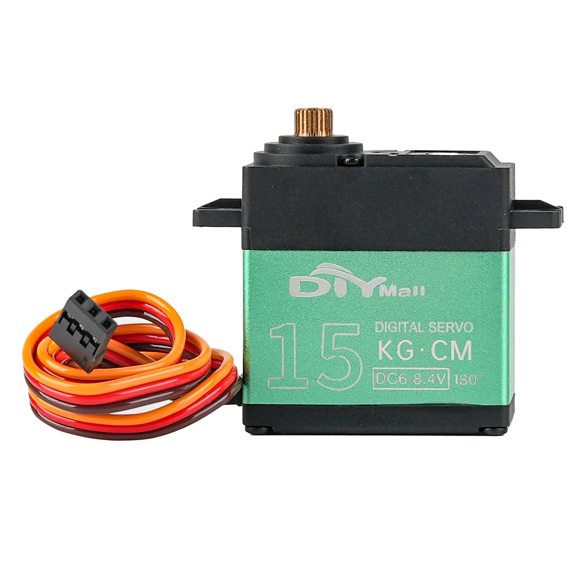 15kg TD-8815MG Digital Servo Carbon Brush Motor Metal Gear 180°/270°/360° Servos for RC Robot Car Aircraft Model Toy Power Parts