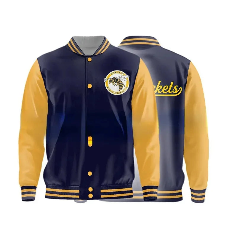 Anime Cosplay Yellowjackets 3D American Tv Series Unisex Cosplay Costume Sweatshirts Baseball Uniform Jacket Men Women Trac 72th