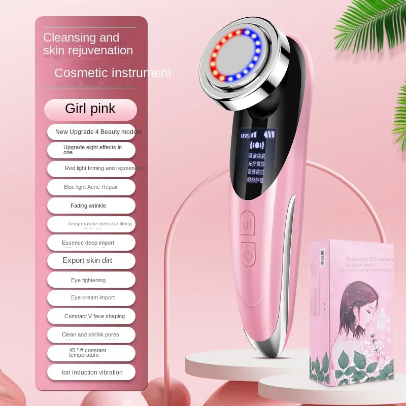 Free Shipping Facial Essence Facial Mask Inductive Therapeutical Instrument Eye Skin Care Products Vibration Beauty Home