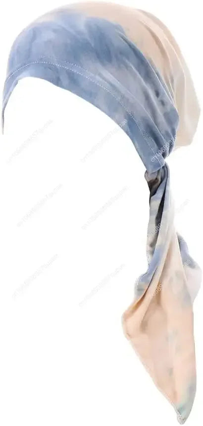 Pre-Tied Bandana Turban Hat Chemo Cancer Headscarf Headwraps Headwear for Women Hair Cover Hat