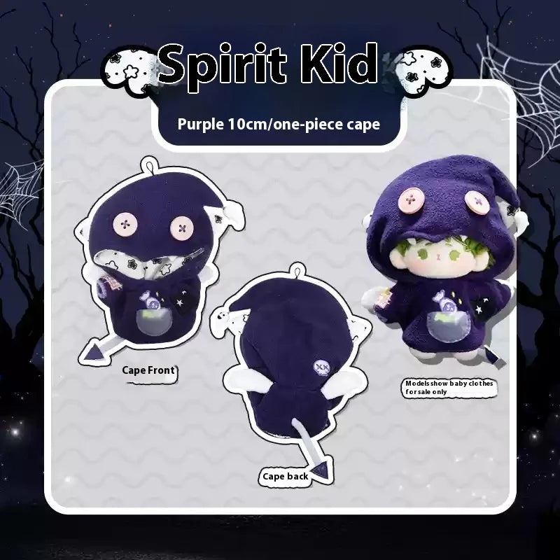 Only Clothes Original Ghost Ghost Cotton Doll Dress 10/15/40cm Doll No Attribute Cute Fashion Clothes Halloween Hoodie