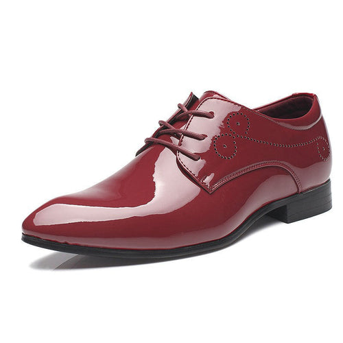 Men Leather Shoes Men Business Casual Dress Shoes Business Casual