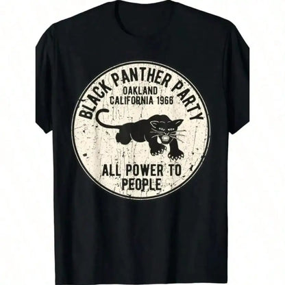 Vintage 1966 Oakland Graphic Tee - Men's Summer Short Sleeve Crew Neck Casual T-Shirt - Historical Movement Inspired Apparel