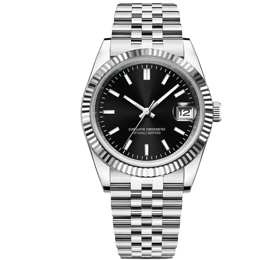 36/39mmCustom Logo  Watches Men's Luxury Automatic Mechanical Wristwatch Sapphire Glass Stainless Steel Waterproof Watch