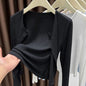 Women's Asymmetrical Button Cardigan, Long Sleeve Lightweight Shawl Collar Outwear, Black/White/Gray/Pink For Dress