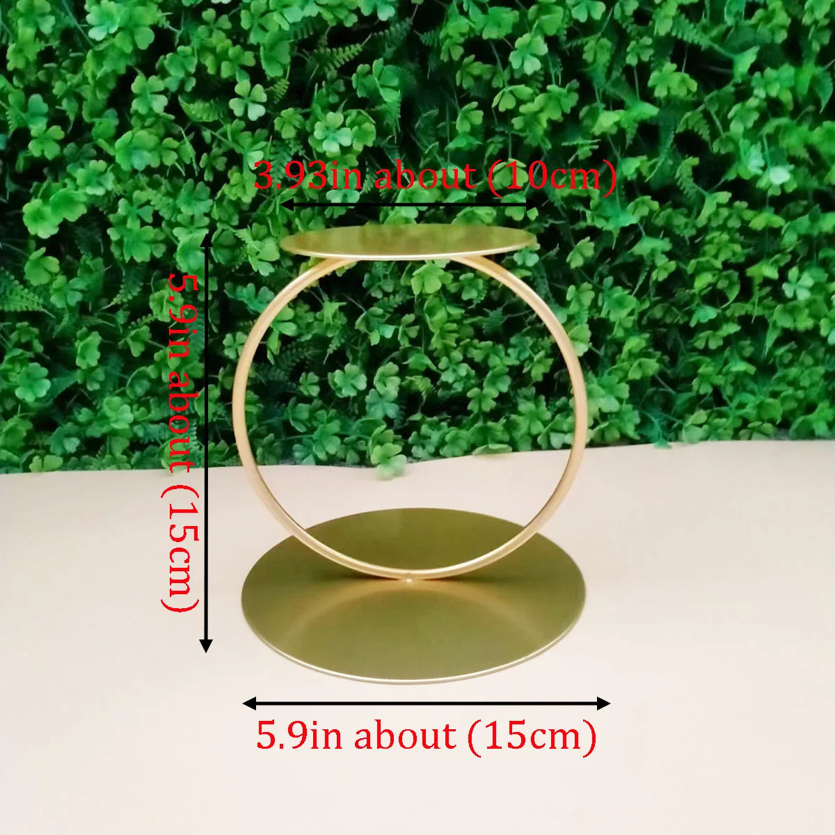 Metal Wedding Cupcake Cake Stand Floating Cake Holder Separator Wedding Birthday Party Dessert Display Stand Decorative