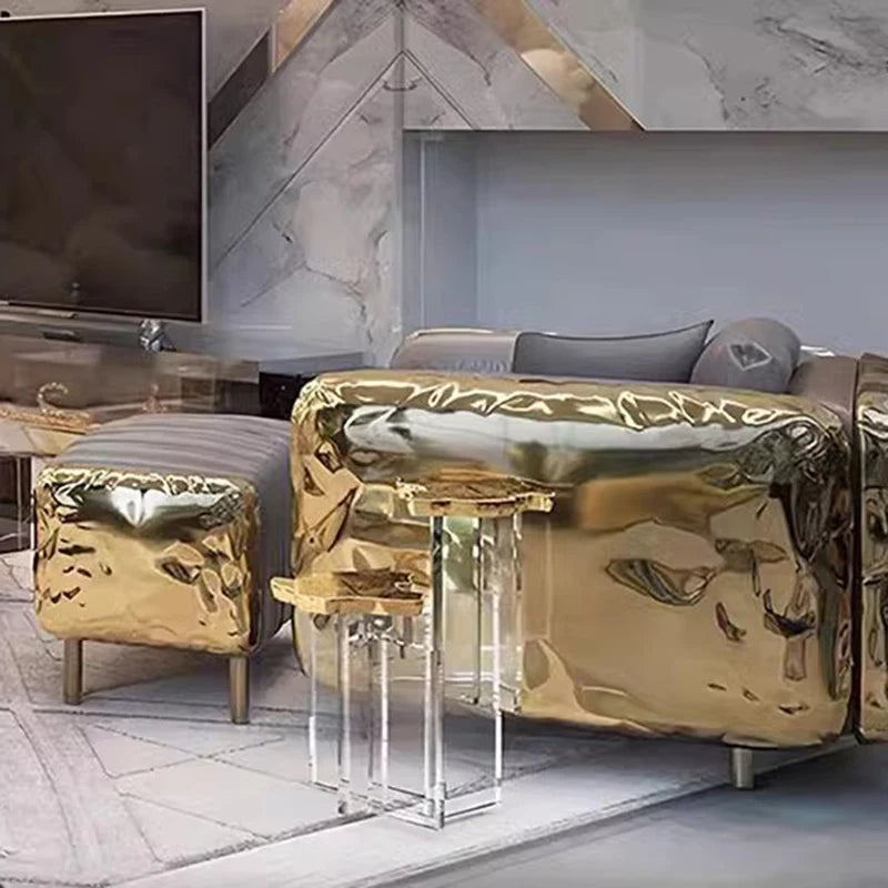 Room Decor Nordic Step Stool Luxury Space Saving Fashion Aesthetic Waiting Modern Foot Stool Unique Tabouret Salon Furniture