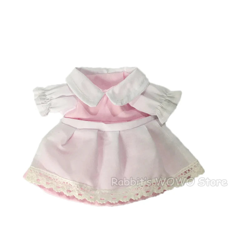 1PC Lovely Maid Outfit Suit Dress Clothes for 25cm Mellchan Baby Doll Accessories Fit 1/6 BJD Doll Girls DIY Gifts