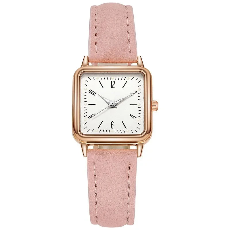 New 2025 Women's Watch Couple Small Round Watch Simple Casual Watch Male and Female Student Quartz wristwatch Can be Customized