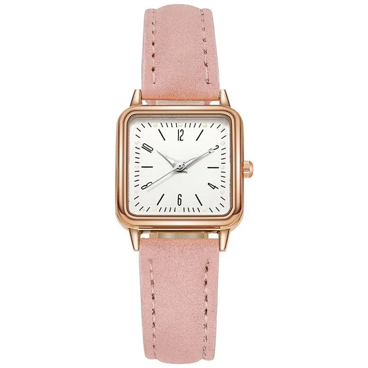 New 2025 Women's Watch Couple Small Round Watch Simple Casual Watch Male and Female Student Quartz wristwatch Can be Customized