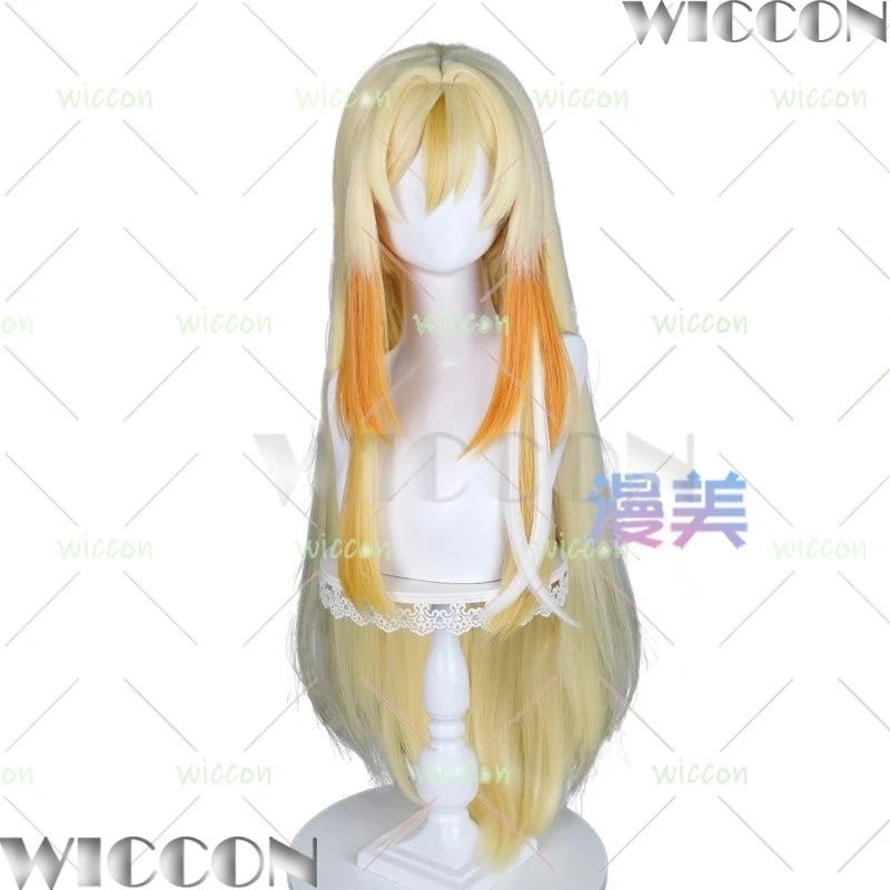flins nocole reeyn alice durin Istaroth ronova Genshin Impact Cosplay Wig Set Roleplay Man Woman Hair Prop Halloween Party Cos