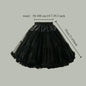 Woman Tutu Skirt Petticoat Crinoline Underskirt Fluffy Pettidress Ladies Puffy Tutu White Luxury Skirt Wedding Dress Bottom Loli
