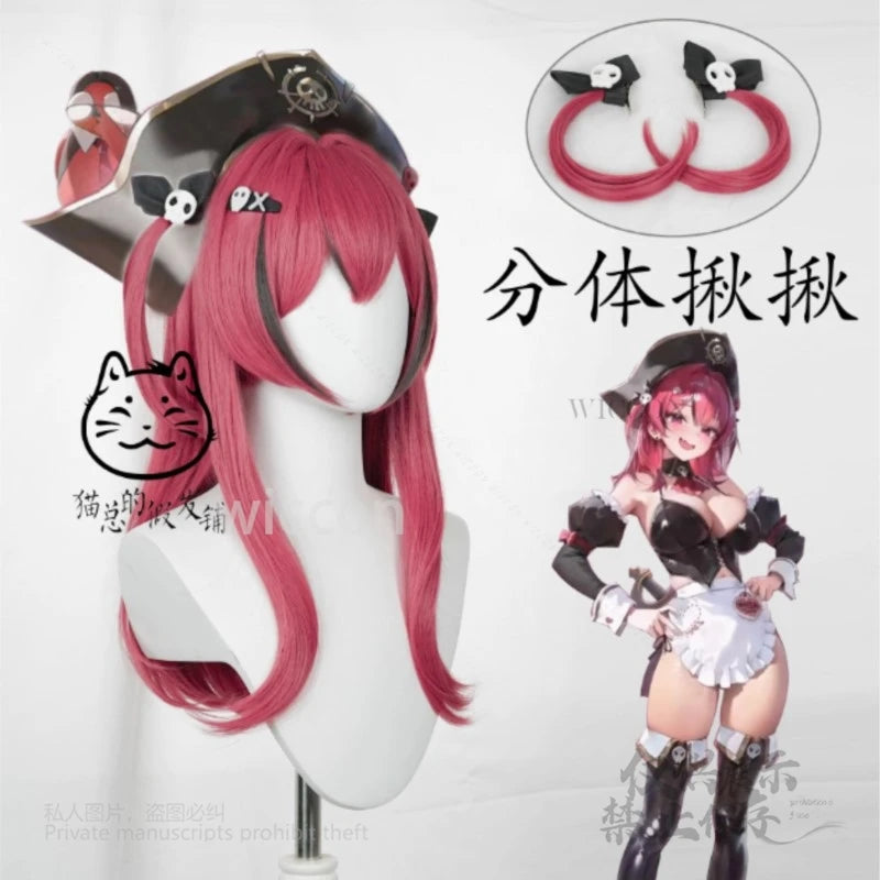 Mast Heat Resistant Synthetic Hair 2 Styles Wigs Hairpin Anime NIKKE Goddess of Victory Cosplay Women Halloween Carnival Party