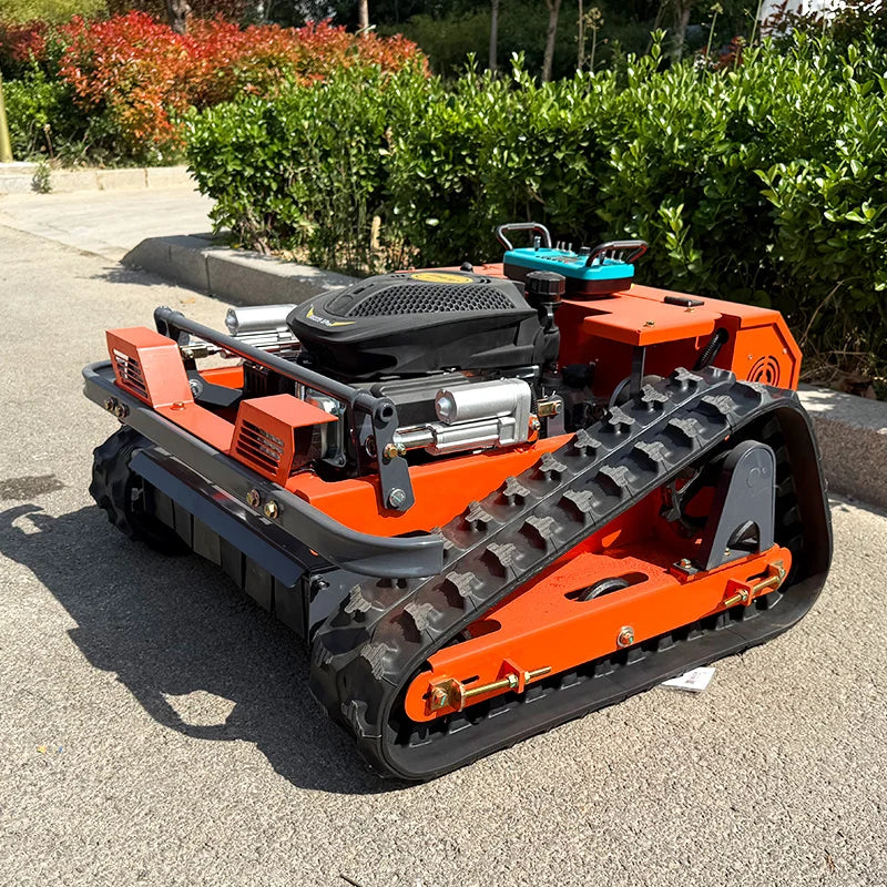 Customized  Remote Control Flail Lawn Mower Y-Shaped Hammer Blade Brush Cutter Automatic Robot Grass Cutter