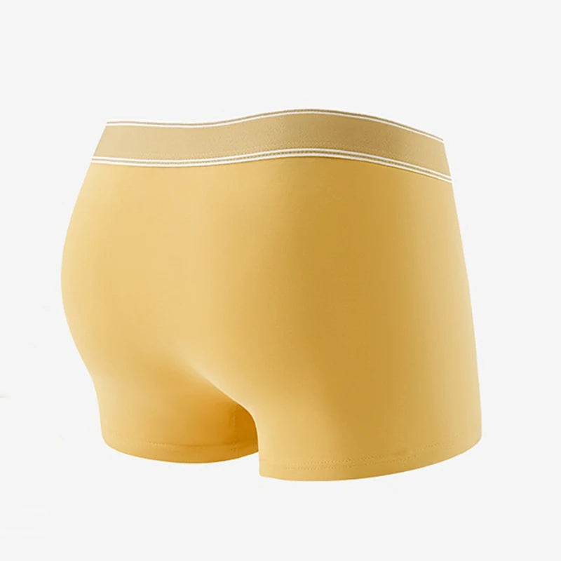 1Pcs Boxer Shorts Men's Underwear Sexy Panties Cotton Boxers Man Underpant Comfortable and Fit U Convex Lingerie Plus Size L-6XL