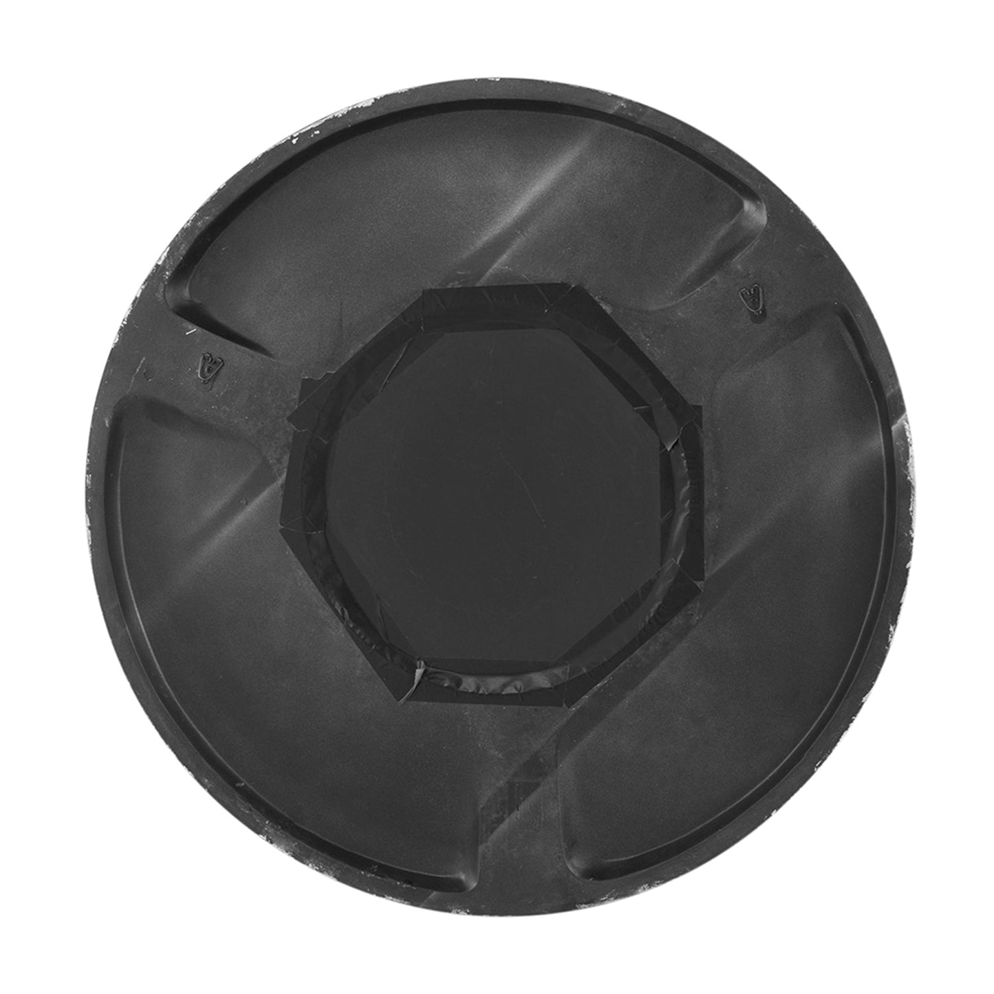 Round Sculpted Silver Wall Mirror with Beveled Glass, 31.3 in