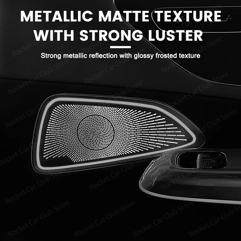 For Mercedes Benz New W214 E Class 2024+ Car Reinstall Interior Accessories Non Luminous Sound System Door Speaker Cover
