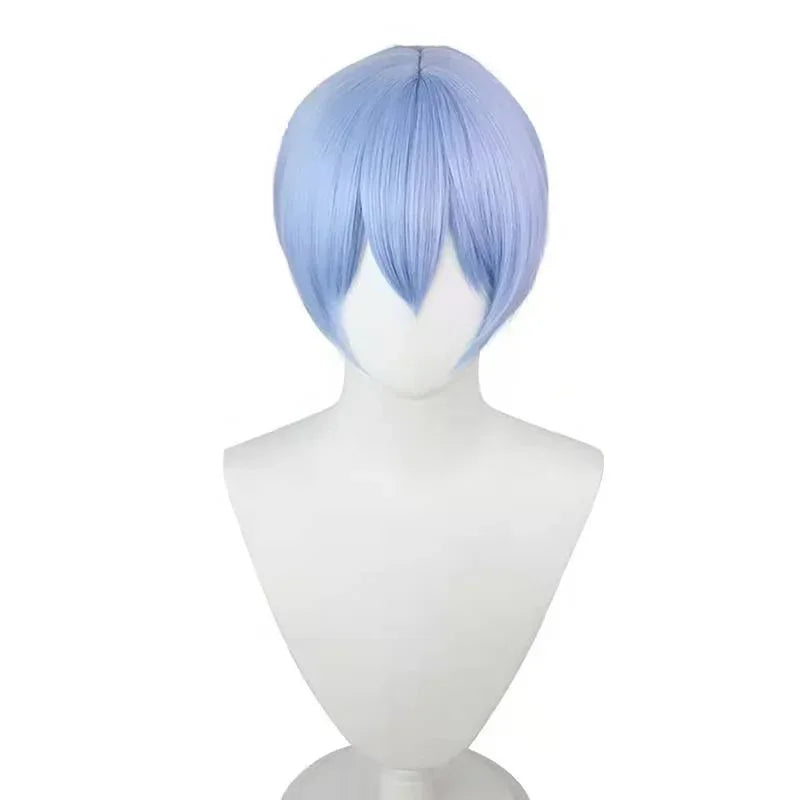 Rei Ayanami Cosplay Costume Asuka Langley Soryu Cosplay Girl Women School Uniform Dresses Wig Hair Clips Halloween Loli Clothing