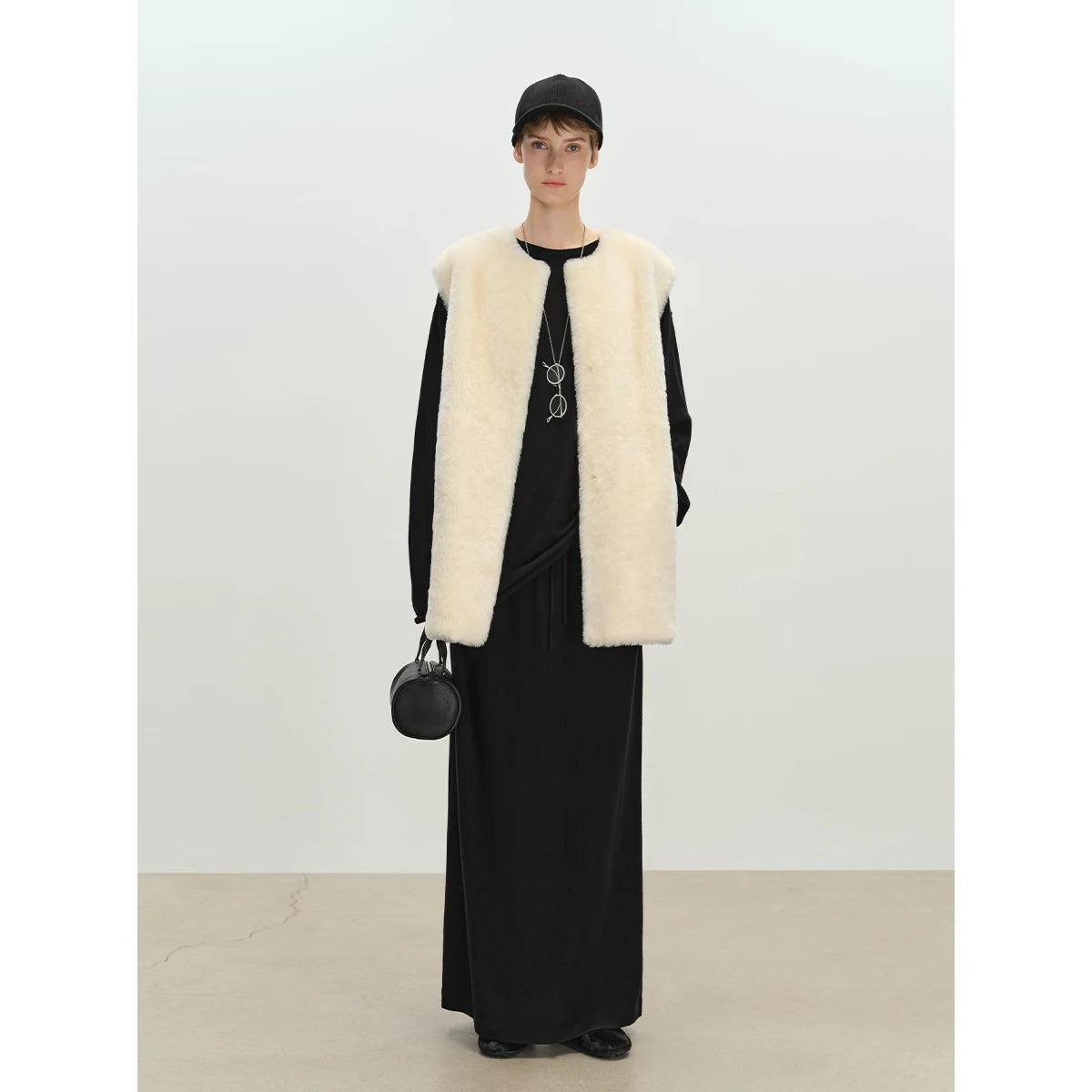 Natural Merino Wool Sheepskin Double Faced Fur Vest Woman High Quality Sleeveless Real Fur Coat Winter Clothes 2025 шуба женская