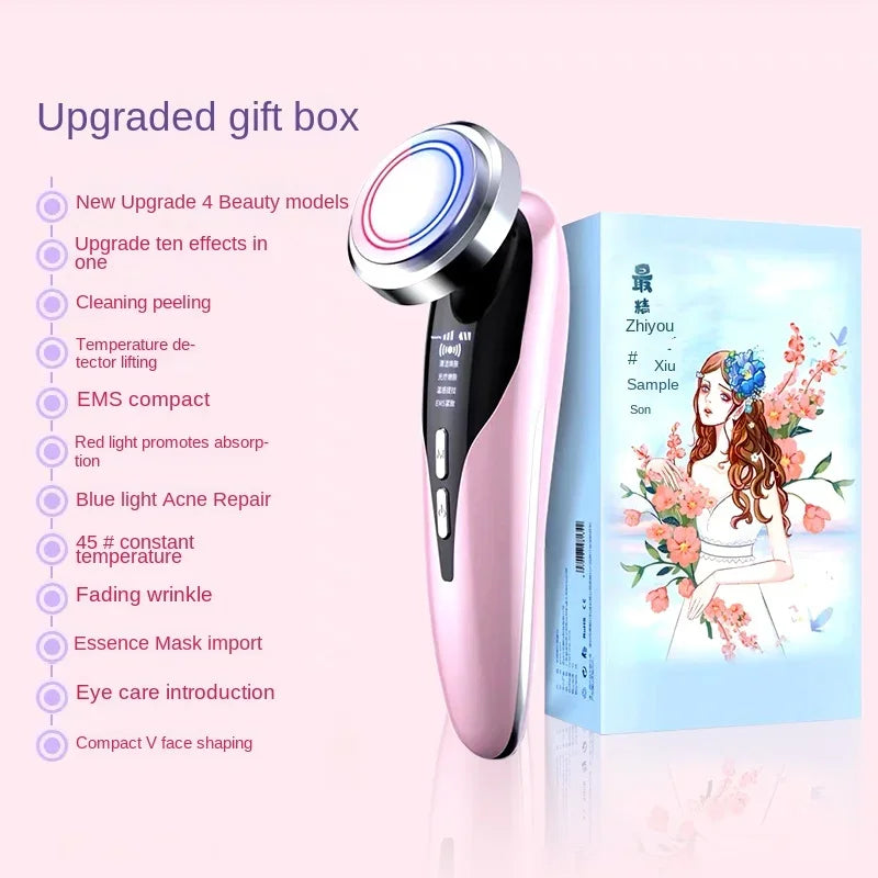 Free Shipping Facial Essence Facial Mask Inductive Therapeutical Instrument Eye Skin Care Products Vibration Beauty Home