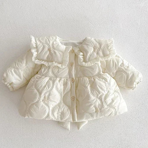 2024 New Winter Children Thick Warm Clothes Toddler Baby Girl Jacket Thicken Warm Cardigan Coat Newborn Baby Girls Thick Coat