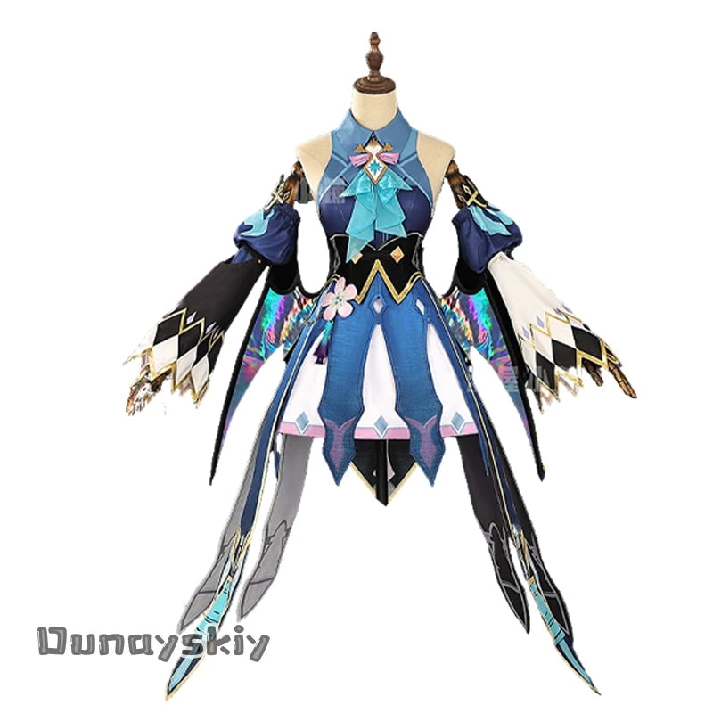 Honkai Star Rail Cerydra Cosplay Costume Cerydra Wig Shoe Dress Uniform Set Halloween Party Disguise for Adult Women Girls