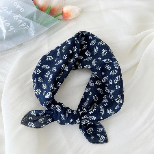 55*55cm Cotton Bandana Hairscarf Scarf Turban Shawl Headscarf Handkerchief Hair Accessories Wrap