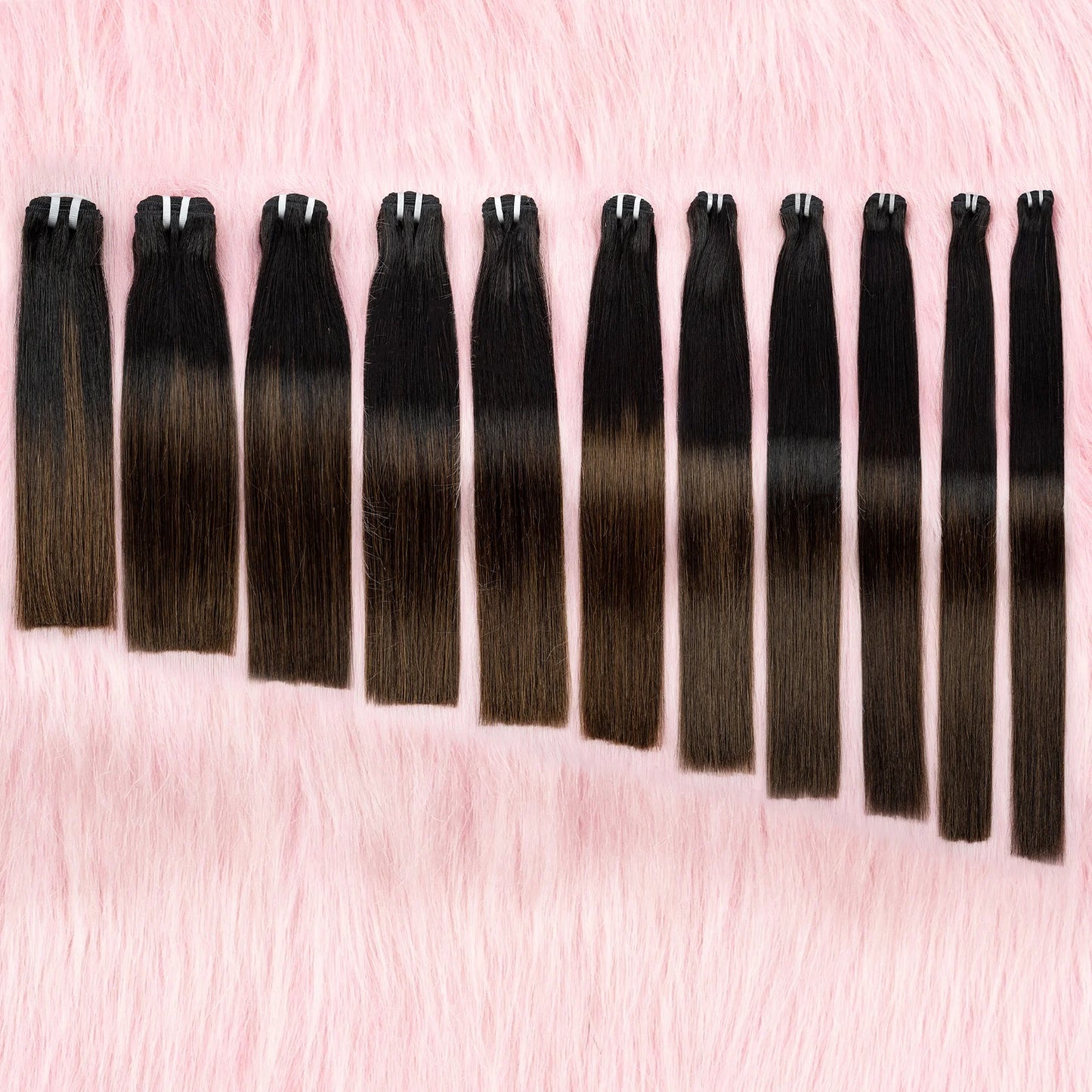 V Beauty Raw Hair Bundles Double Weft Virgin Human Hair Honey Color Bone Straight Unprocessed 16A Grade Double Drawn Extensions