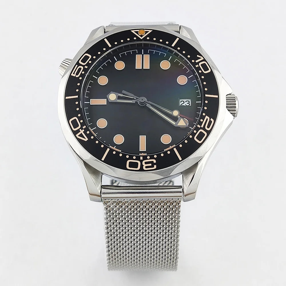 42mm NH35 watch luxury Mechanical Automatic watch Stainless steel 10bar waterproof Miyota 8215 watch ceramic bezel Men's watch